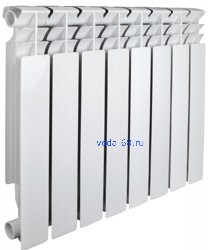 Радиатор биметаллический AQUAPROM  500/80  8 секций