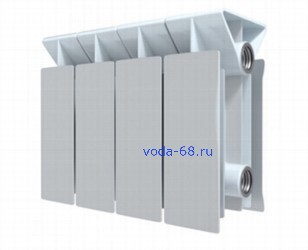 Радиатор алюминиевый Radena 350/85 12 сек. 