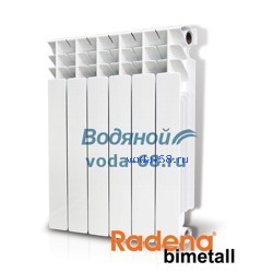 Радиатор биметаллический Radena CS 500  6 сек. CS 500-6