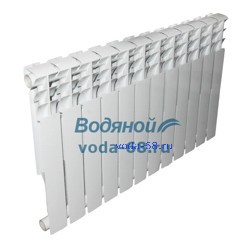Радиатор алюминиевый AQUAPROM 500/80 12 сек.